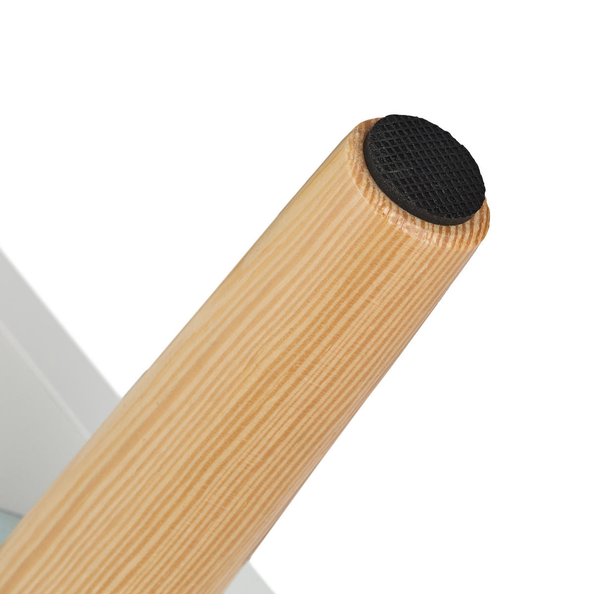 TRUHLA Bílá na hračky motiv mraků MDF - bílá, dřevo/kompozitní dřevo (60/30cm) - Relaxdays