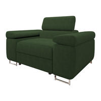 SESSEL Torezio Cord - Grün, Holz/Textil (134/90/102cm) - MIRJAN24