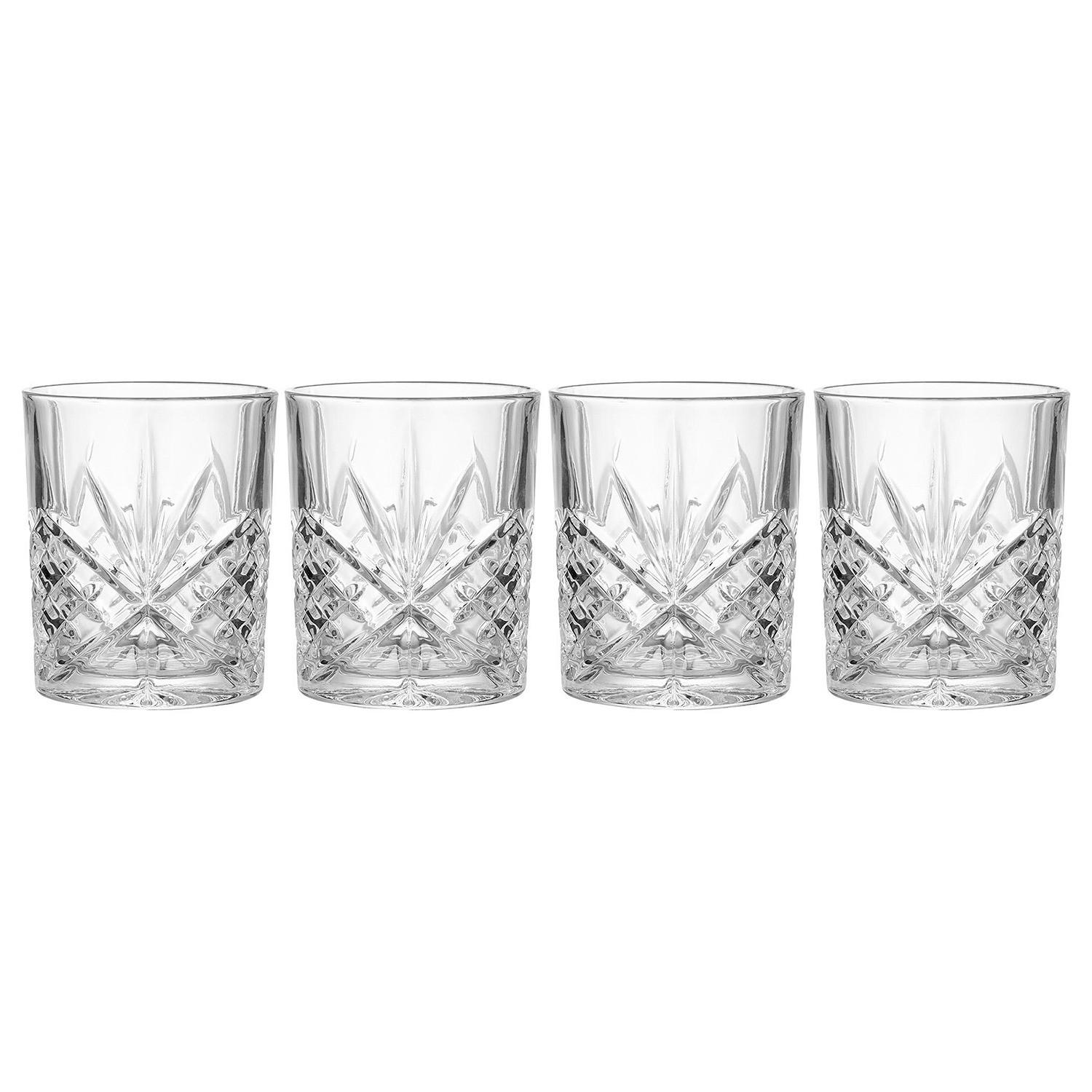 WASSERGLAS (4er Set) Crystal Club - Transparent, Glas (0.3L) - BUTLERS