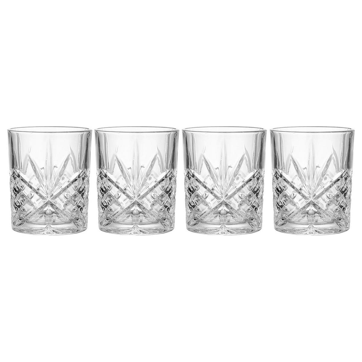 WASSERGLAS (4er Set) Crystal Club - Transparent, Glas (0.3L) - BUTLERS