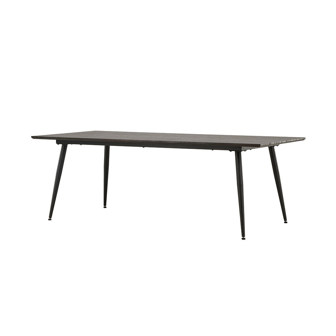 ESSTISCH, Keholmen, Braun, MDF, 100 x 220 x 75 cm - Braun, Holzwerkstoff/Metall (220/100/75cm) - ebuy24