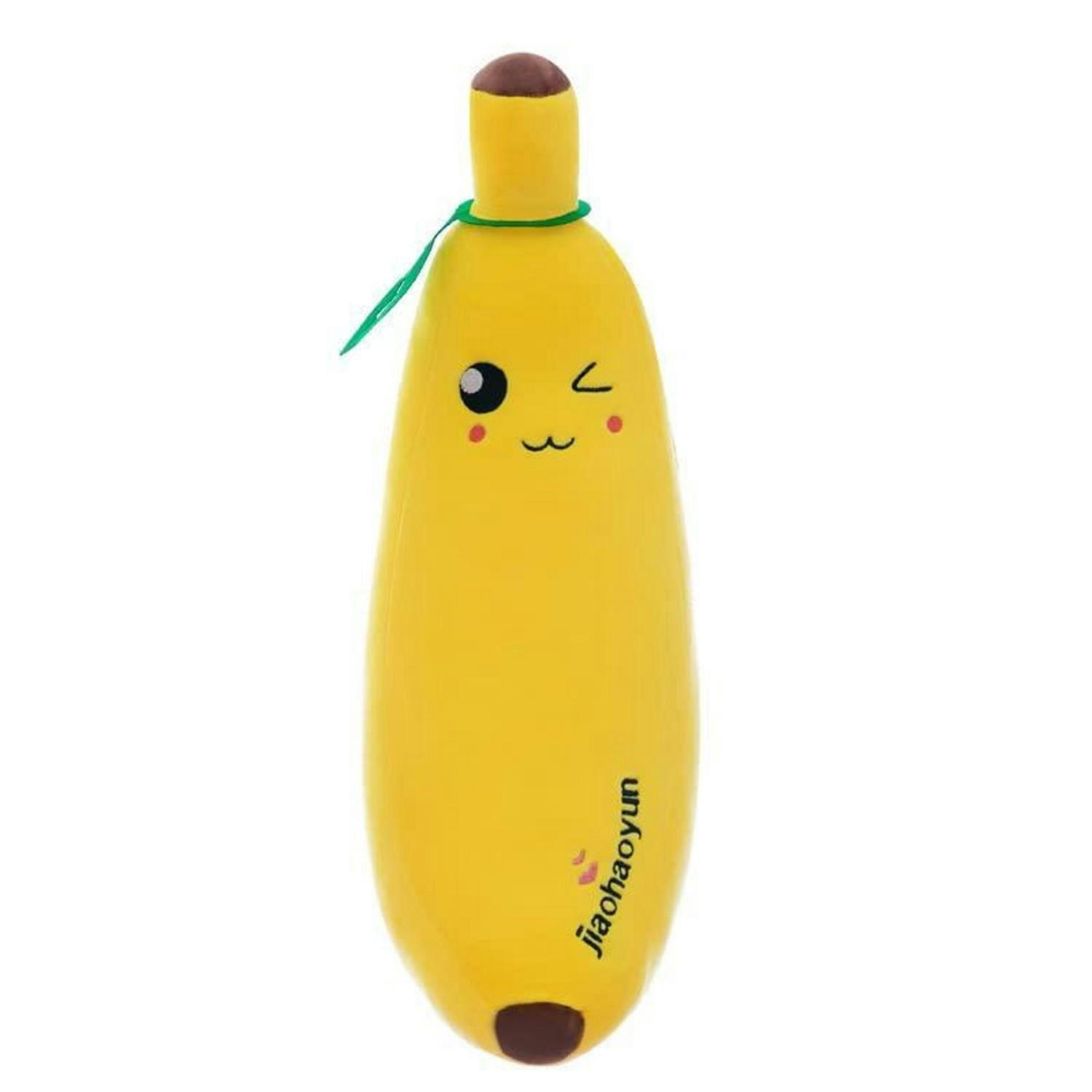 PLÜSCHKISSEN Banane 35 cm - Gelb, Textil (10/40cm)