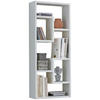 WANDREGAL ITTER Spanplatte Freischwebend Modern, Weiß 36x15x90 cm - Weiß, Holz (36/90/15cm) - KADIMA DESIGN