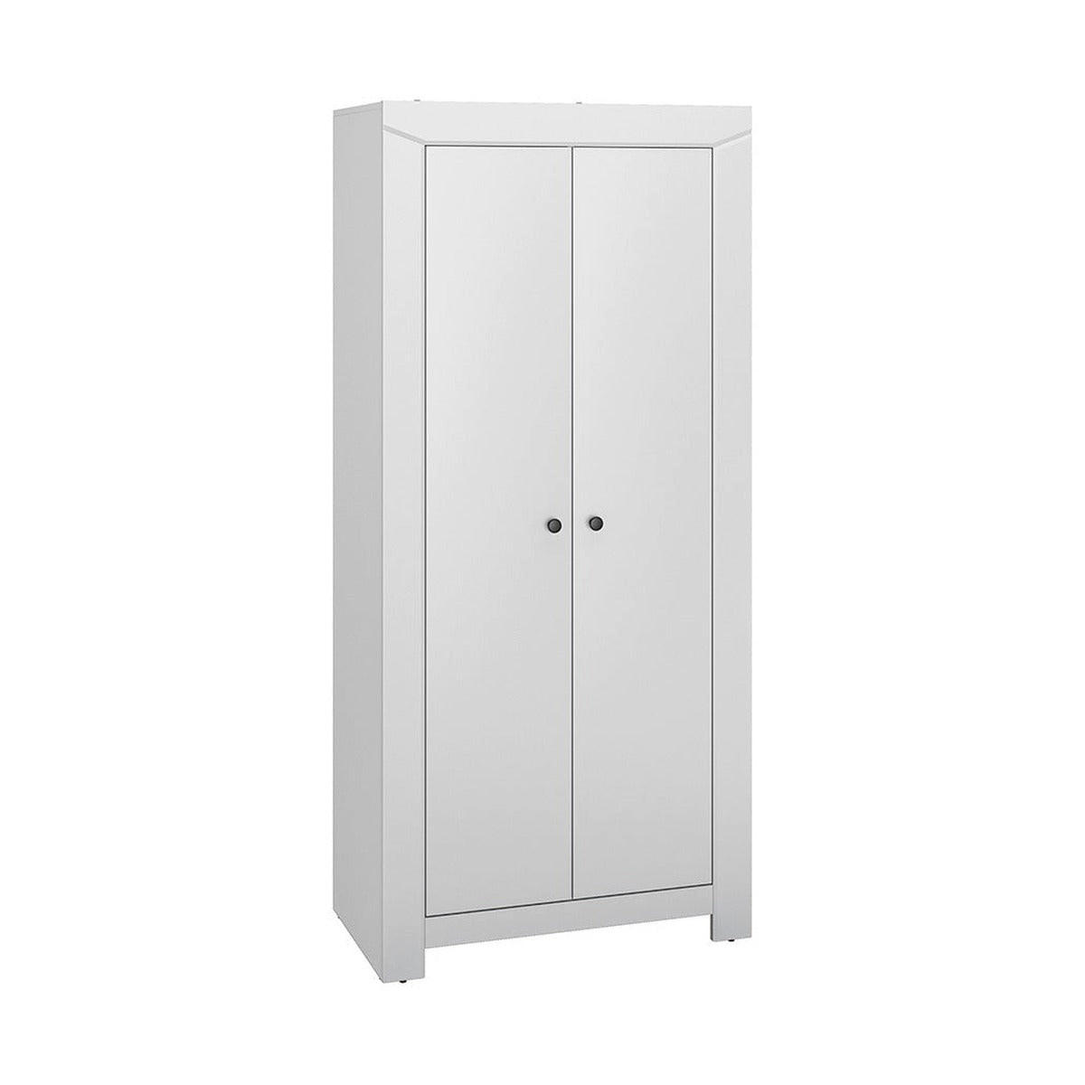 KLEIDERSCHRANK – 92 cm – Terni – Grau / Eichefarben - Eichefarben/Grau, Holzwerkstoff (91.5/200.5/51.5cm) - hi-markt