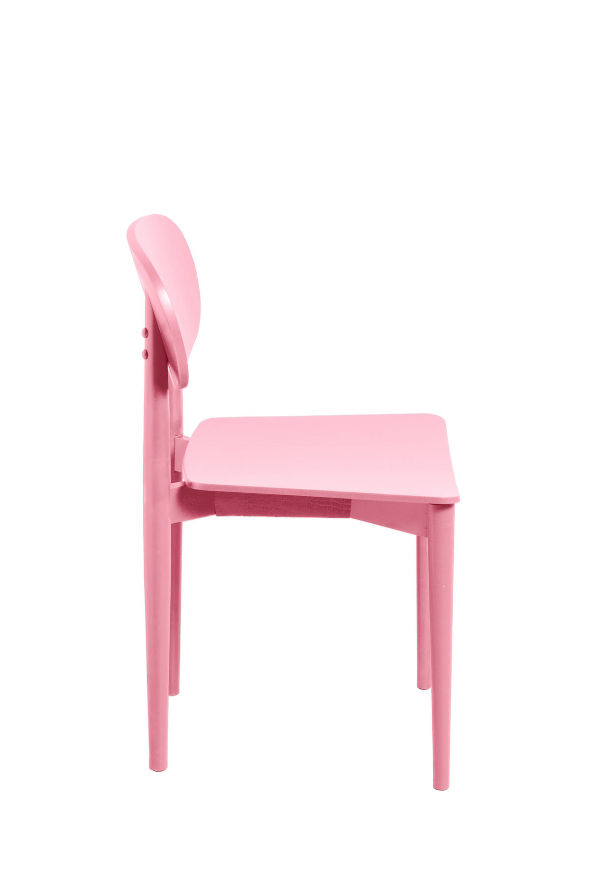 STUHL aus massivem Buchenholz in Rosa SANDRO - Pink, Holz (43/80/50cm) - RNT By Really Nice Things