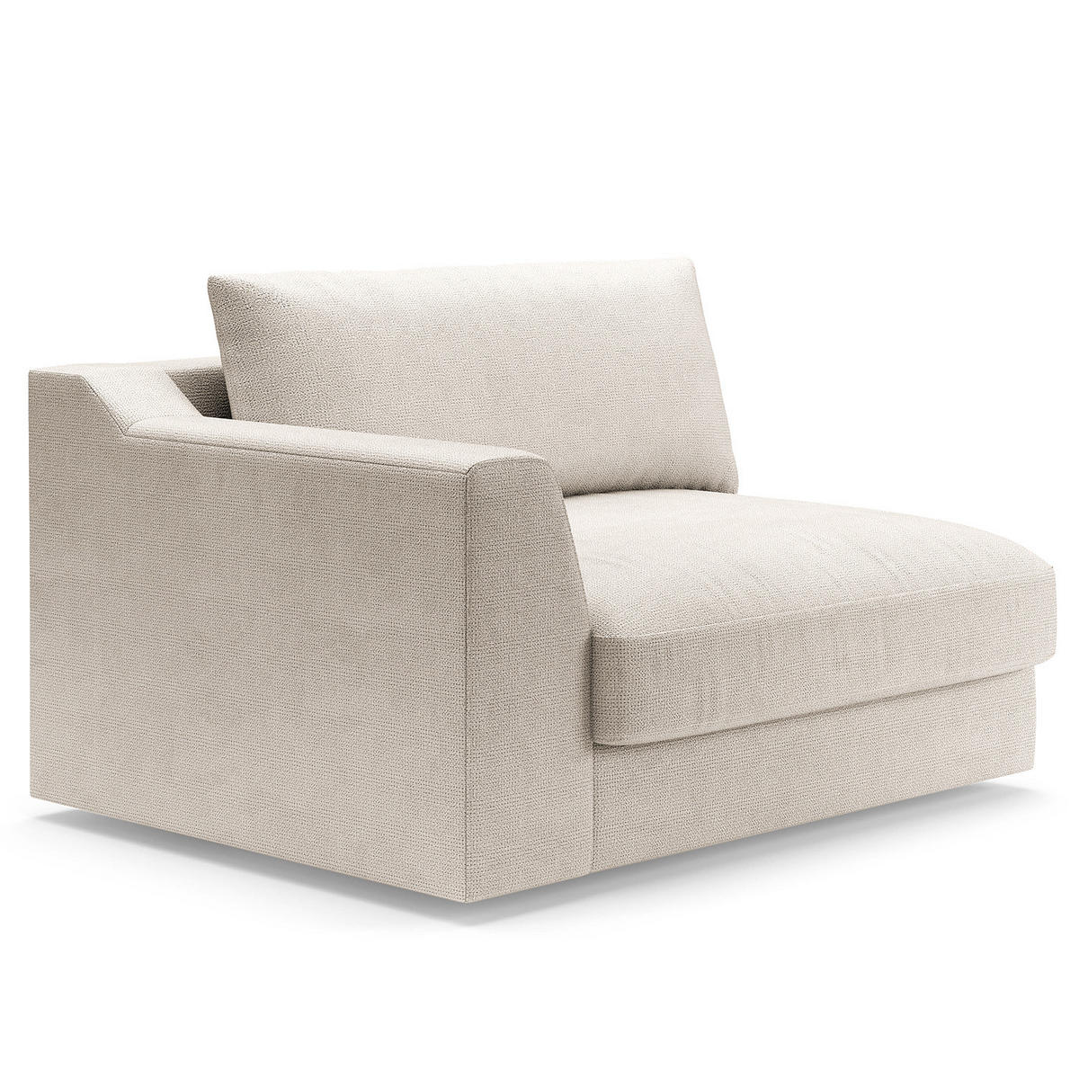 BIG-SOFA - Kaschmir, Kunststoff/Textil (274/90/112cm) - home24