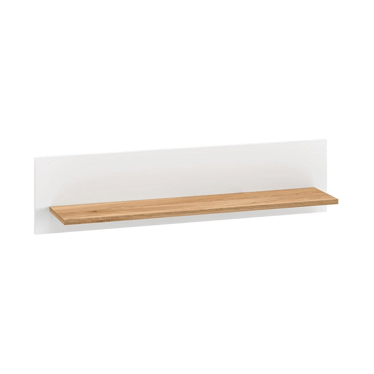 hi-markt Wandregal Weiß 101x25x21 cm