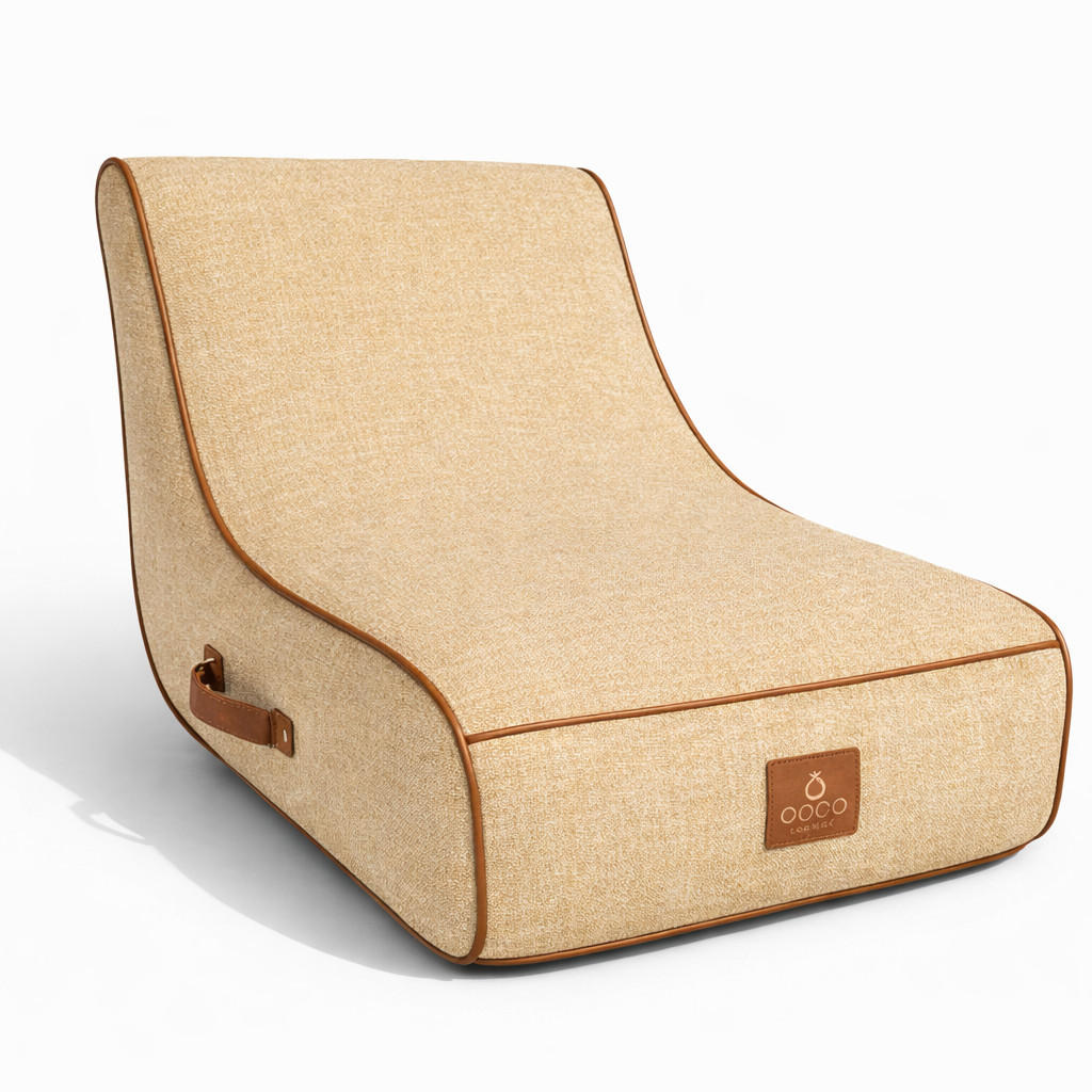 Coco Lounge Loungesessel Beige 75x75x75 cm