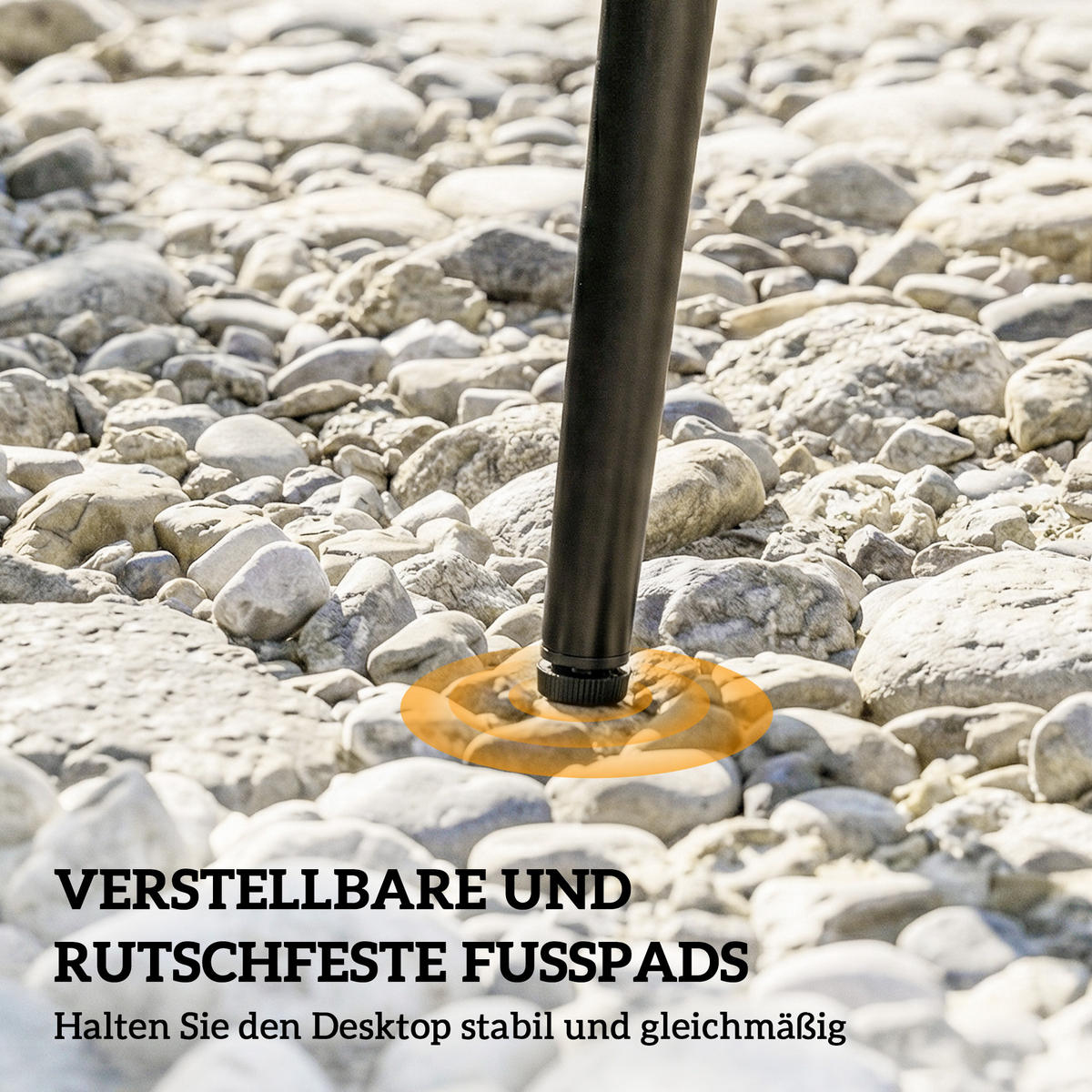 GARTENTISCH Grau 80.0/80.0/74.0cm - Grau, Metall (80/80/74cm)
