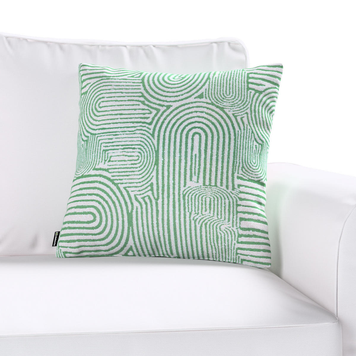 KISSENHÜLLE Cosy Home hellgrün, 43x43 cm - Hellgrün, Textil (43/43cm) - Dekoria