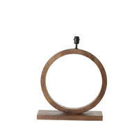 LAMPENFUSS Tinar Braun Ø51/64 cm - Braun, Holz (51/13/64cm) - Light & Living