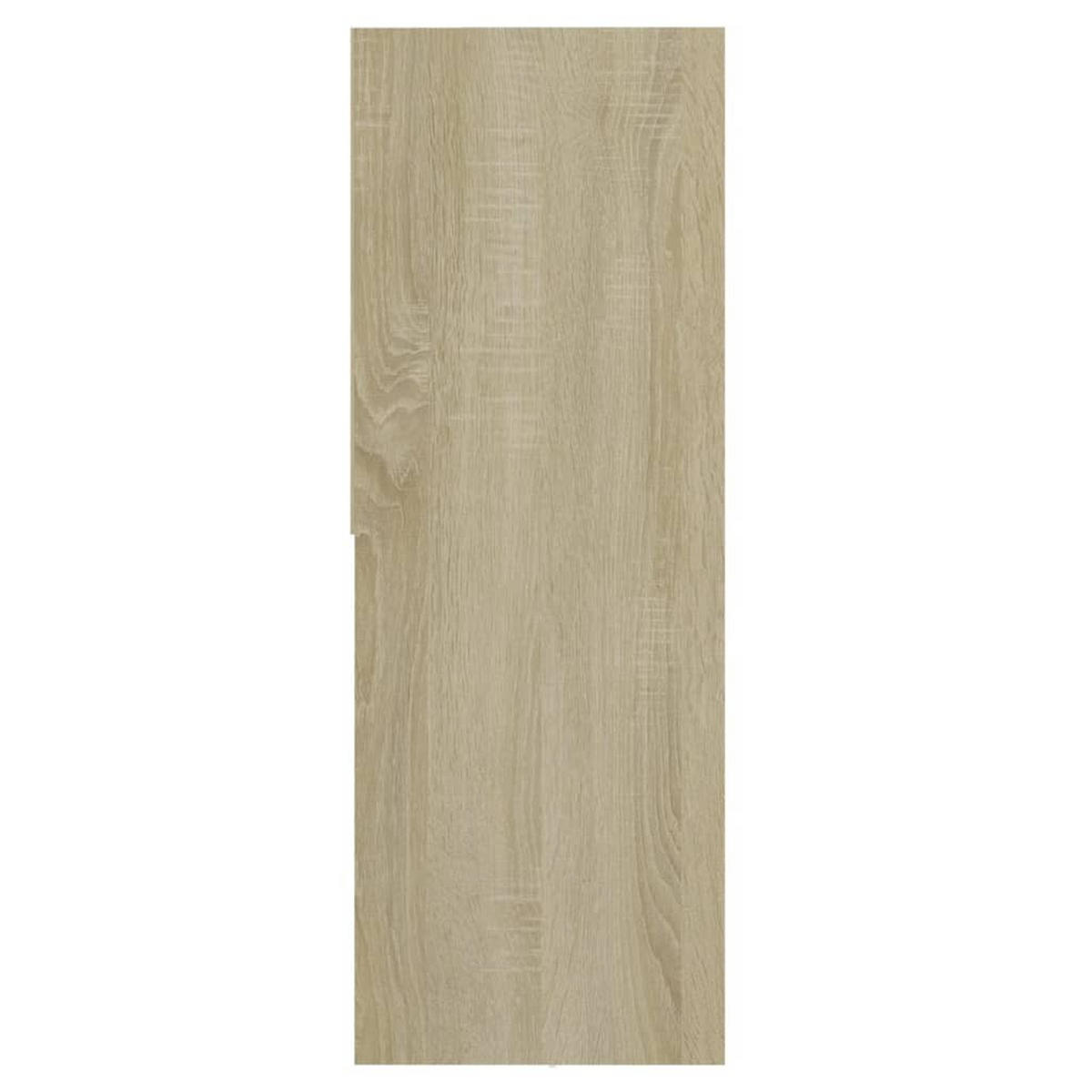 BÜCHERREGAL mit 8 Fächern 67/24/161 cm aus Holzwerkstoff Sonoma-Eiche Dekor - Sonoma Eiche, Holz (67/161/24cm) - vidaXL
