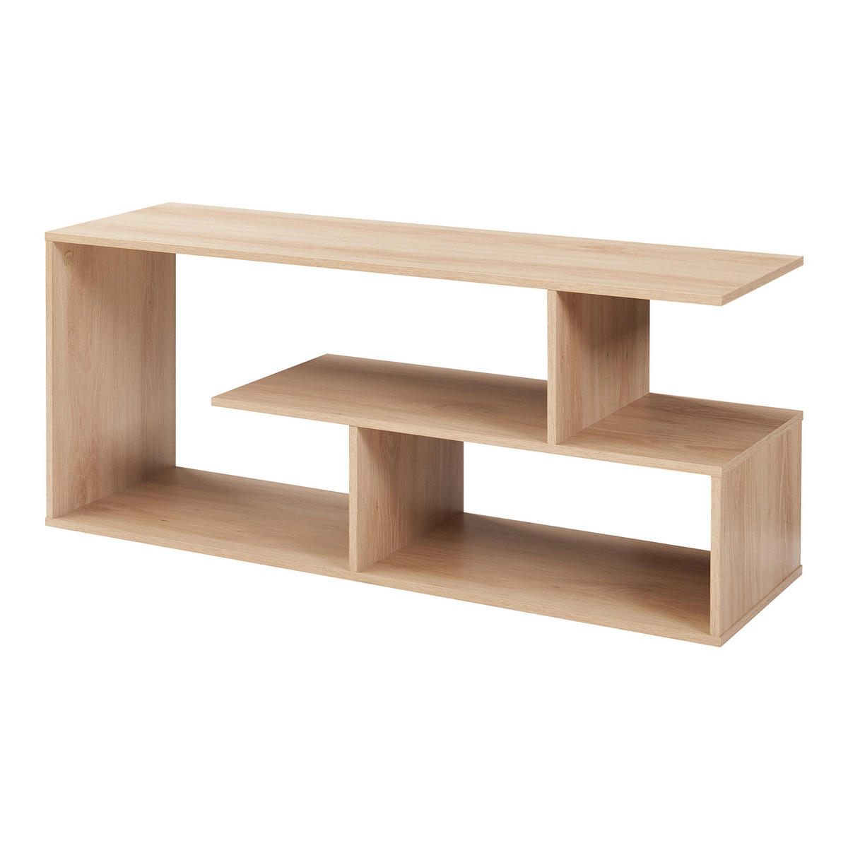 FERNSEHTISCH Anän - Eichefarben, Holzwerkstoff (29.5/42/100cm) - [en.casa]