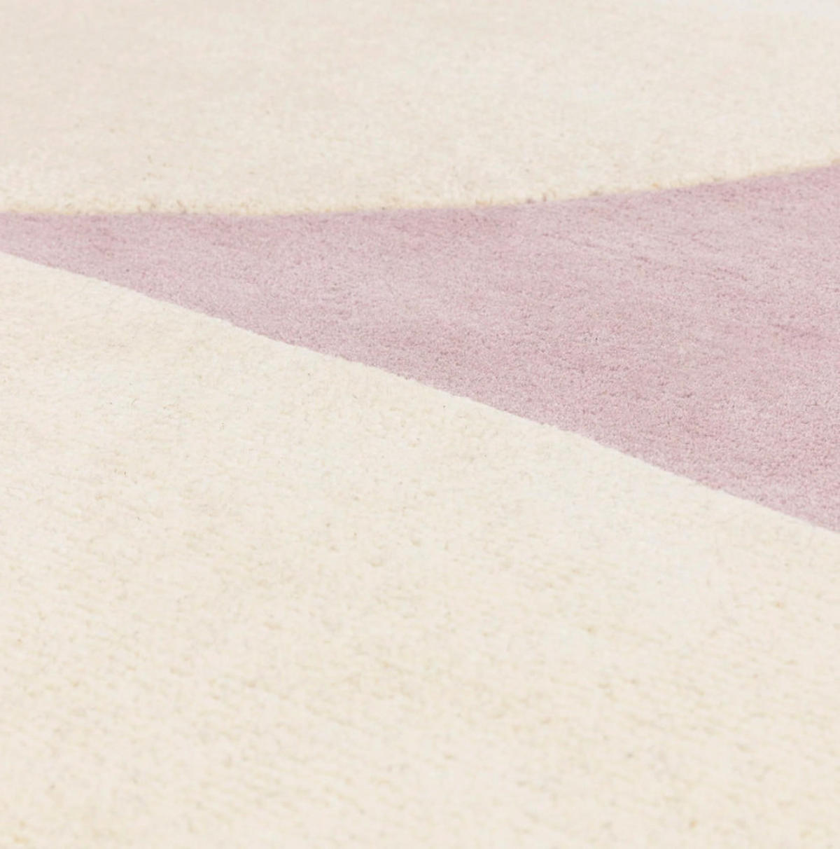 WOHNZIMMERTEPPICH modern rosa Wolle 120x170 cm COBBLE - Pink, Textil (120/170cm) - Novatrend