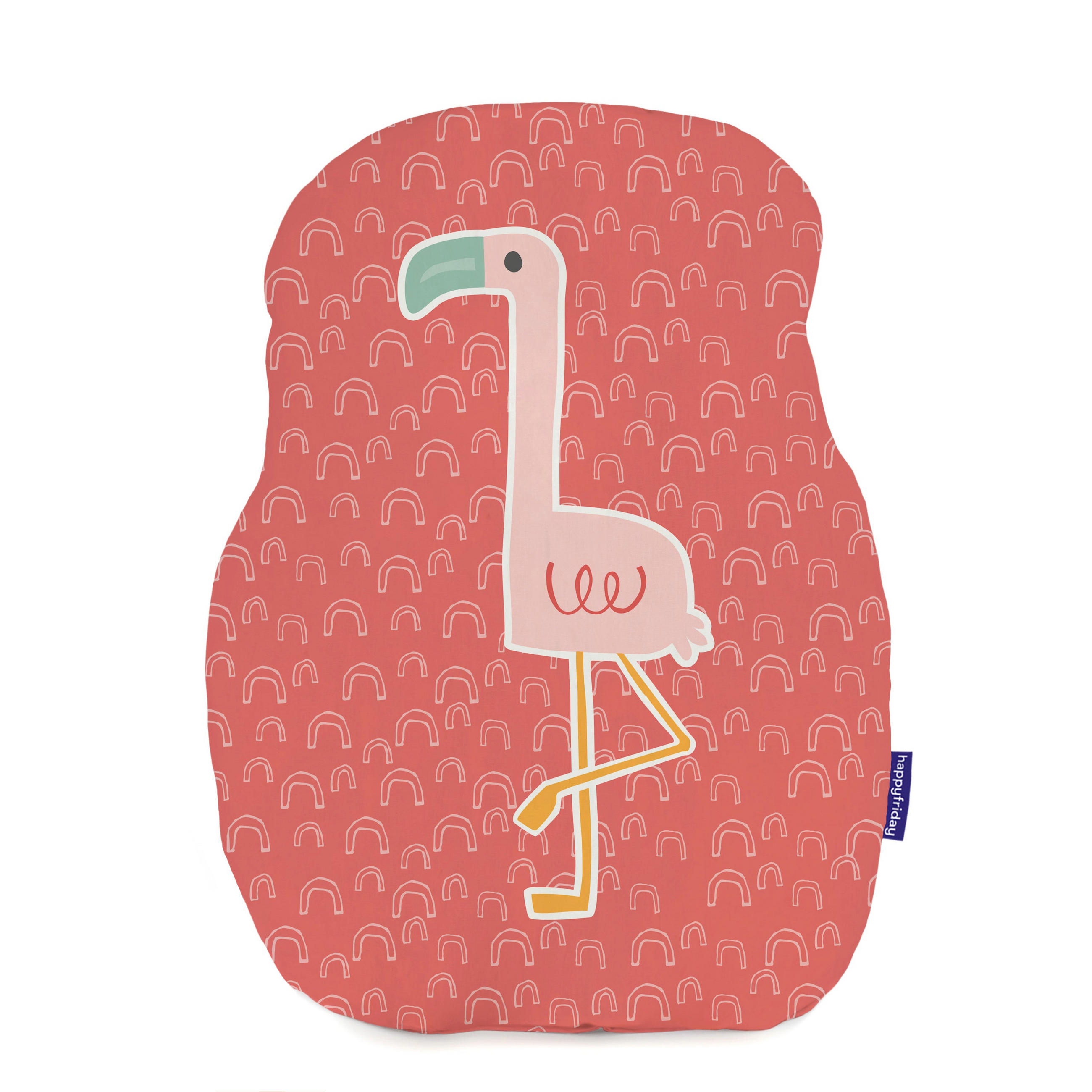 KISSEN hola 40x30 cm mehrfarbig - Multicolor, Textil (40/30cm) - Happy Friday