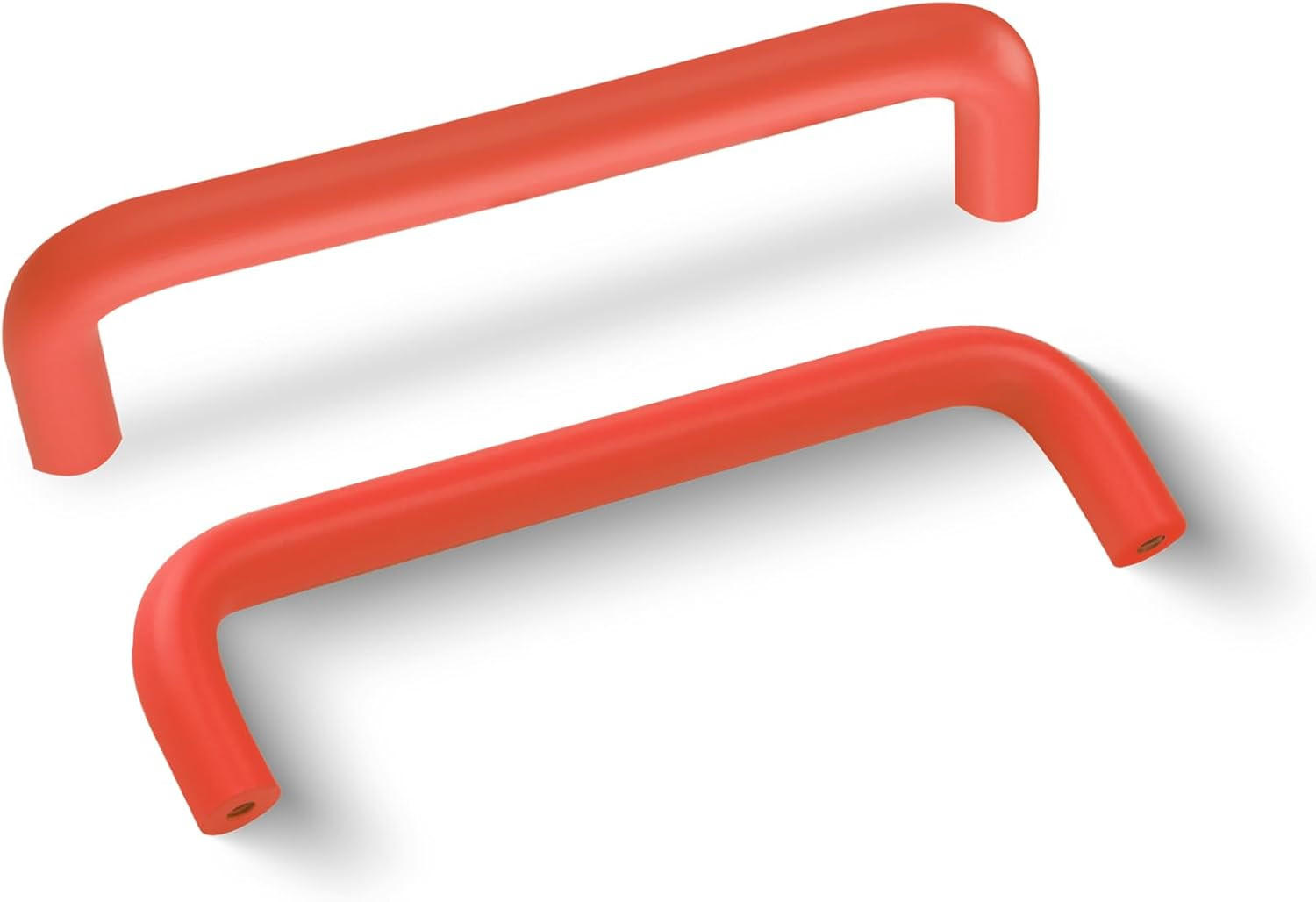 MÖBELGRIFF Orange 4er-Set 96 mm Aluminium - Orange, Metall (1/3.3/10.6cm)