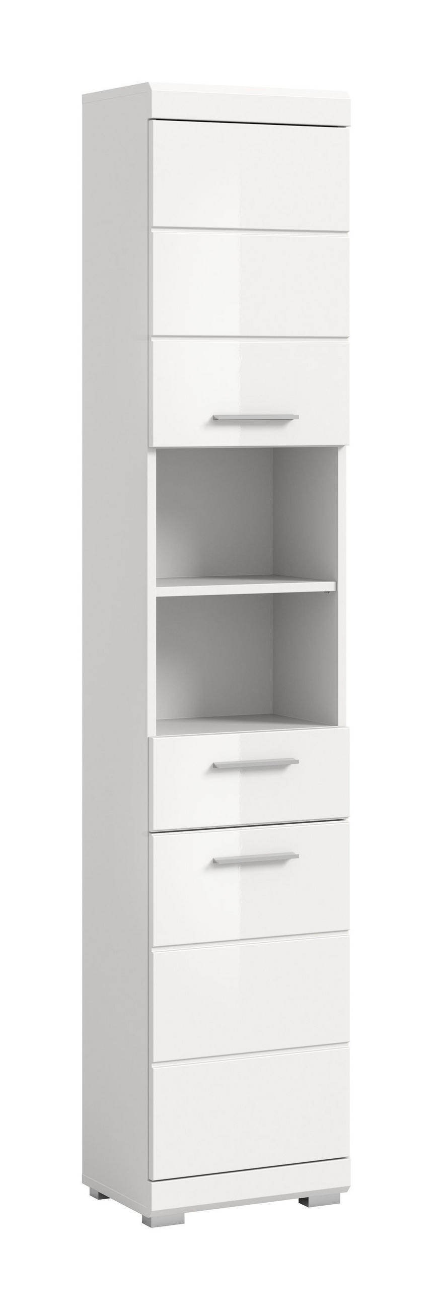 Homes & Jones Hochschrank Weiß 30x181x30 cm