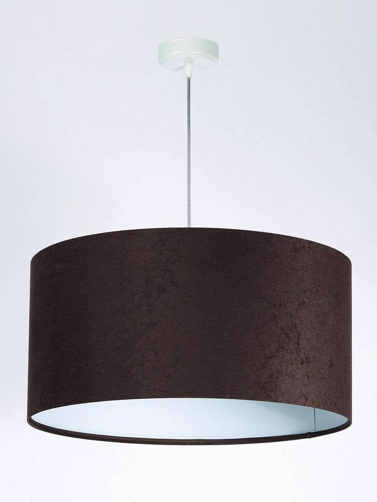 HÄNGELEUCHTE Weiß 60/30 cm - Weiß/Braun, Kunststoff (60/1.1/30cm) - ONZENO