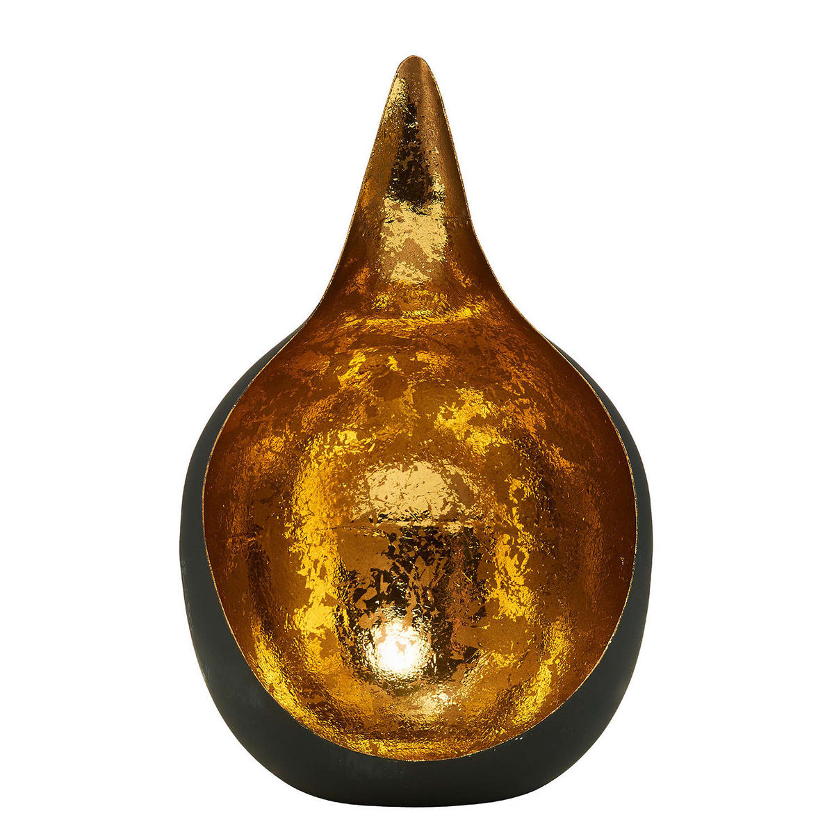 LICHTERKETTE Bright Lights - Schwarz, Metall (18cm) - Butlers