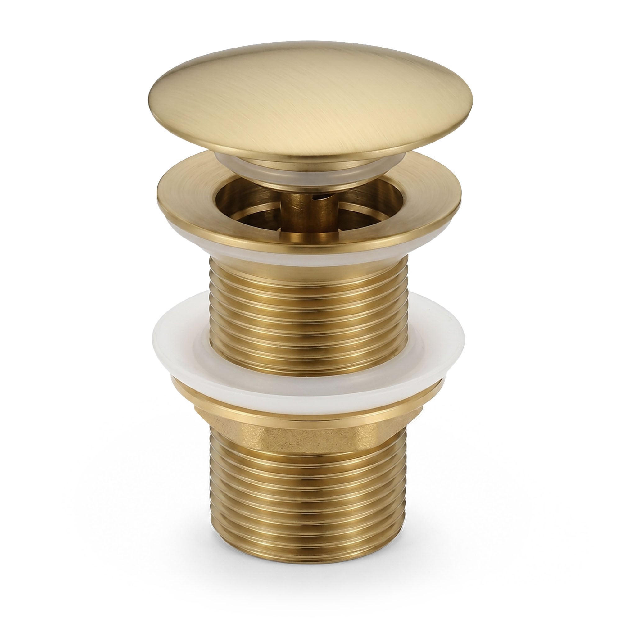 CLICK-CLACK-ABLAUFVENTIL Gold - Goldfarben, Metall (6.6/10.2/10.2cm) - Akord