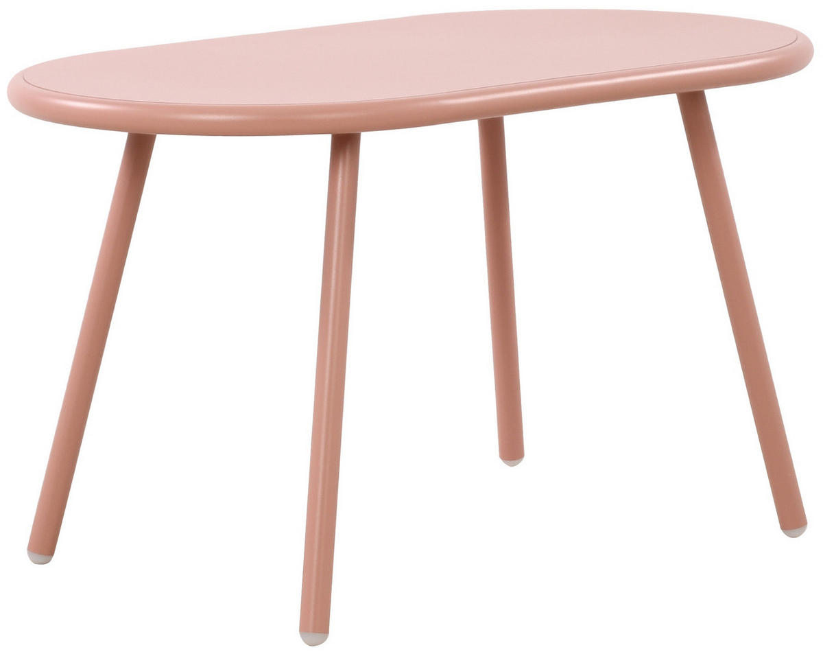 GARTENSITZGRUPPE Kunststoff Pink (5-teilig) - Pink, Kunststoff - CLP