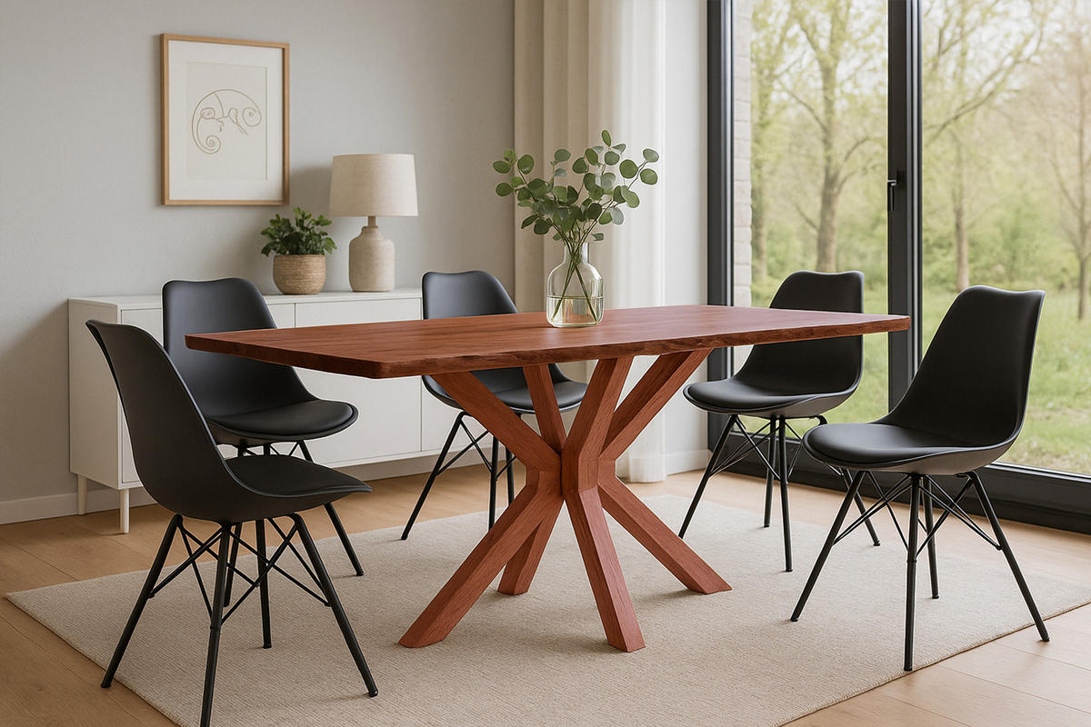 ESSTISCH PRAG - Braun, Holz (90/180/77cm) - SAM