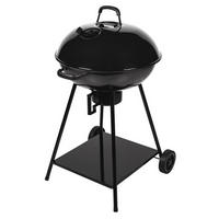 KOHLEGRILL Schwarz - Schwarz, Metall (67.5/104.5/60.5cm)