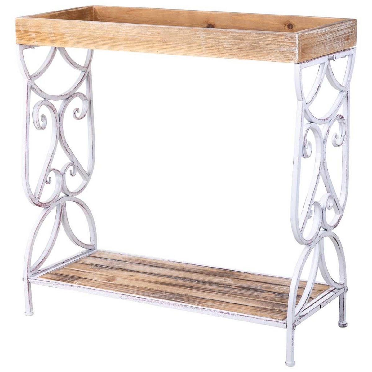 KONSOLENTISCH, grau, 71x31x70cm - Grau, Holz (31/71/70cm) - Wanderlust