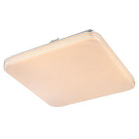 LED DECKENLEUCHTE TAHALRA Acryl Weiß - Weiß, Metall (27/27/5cm) - Globo Lighting