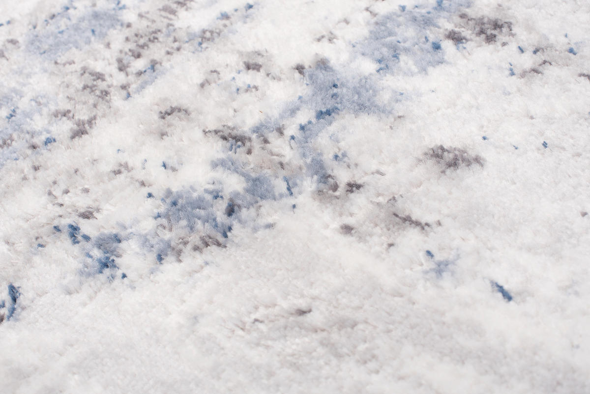 TEPPICH SKY Grau Blau 180 x 250 cm - Blau/Grau, Kunststoff (180/250cm) - Tapiso