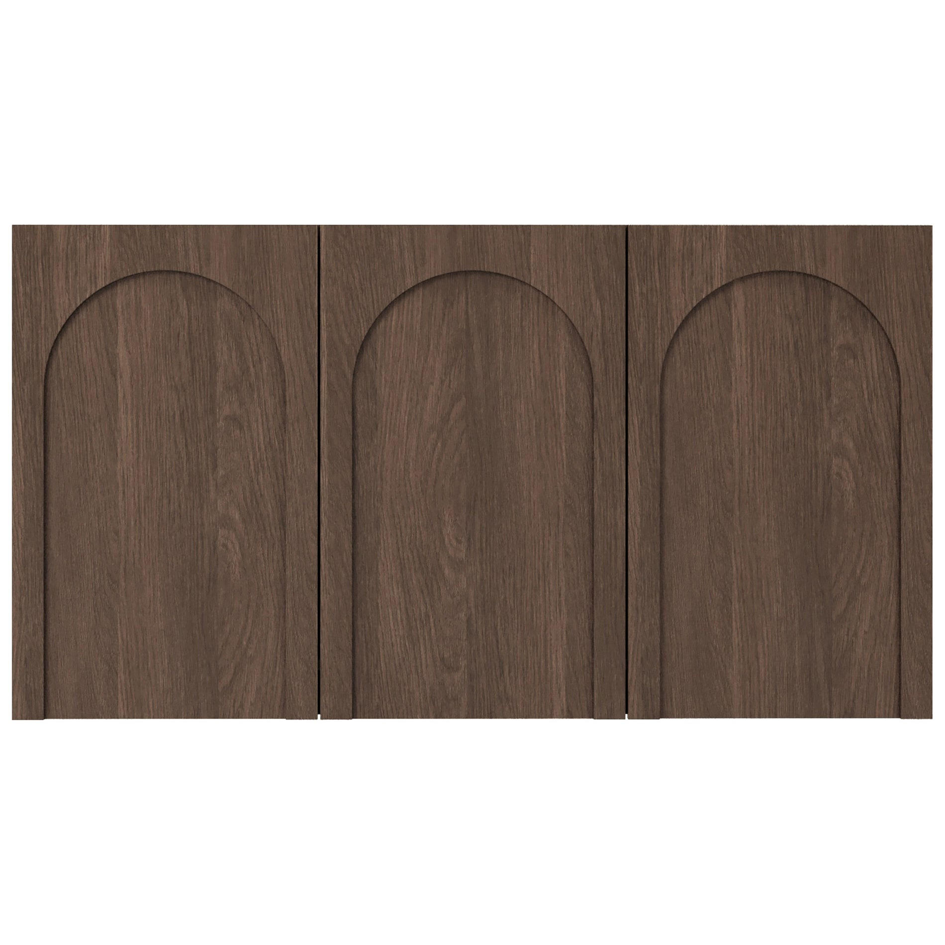 SIDEBOARD Arkadia 3-türig 150 cm - Dunkelbraun, Holzwerkstoff (150/81/35cm) - Selsey