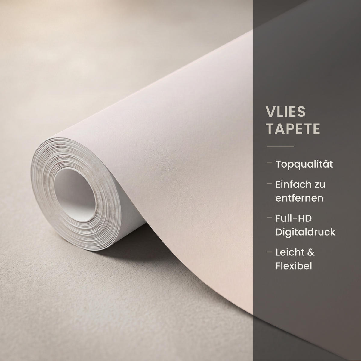 TAPETE - Gras - Feld - Sonne - Natur - 300x200 cm - Sandfarben, Papier (300/200cm) - OnlyWow