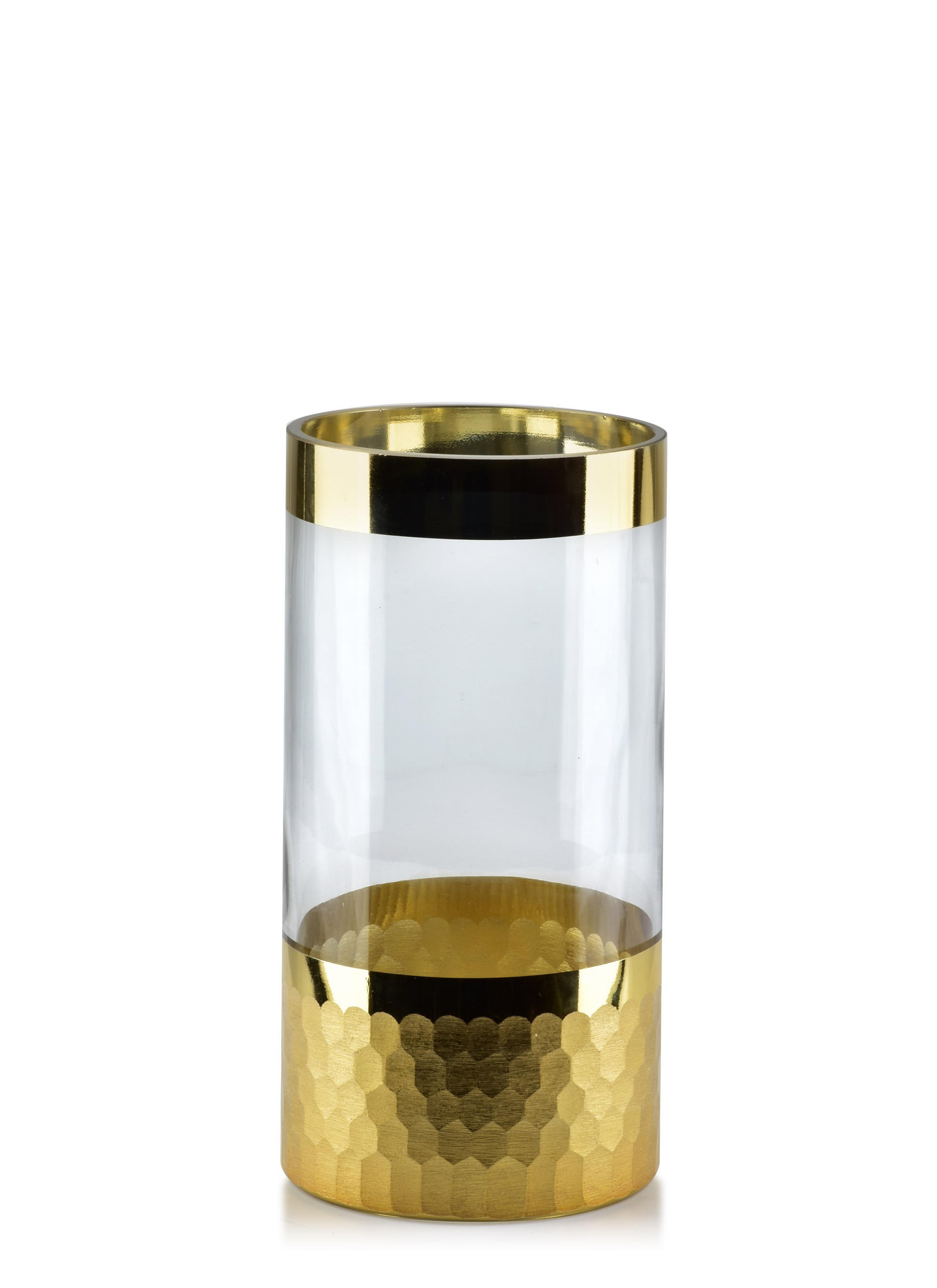 VASE Serenite Transparent 10/10/20.5 cm Glas - Transparent, Glas (20.5cm) - Mondex