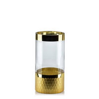 VASE Serenite Transparent 10/10/20.5 cm Glas - Transparent, Glas (20.5cm) - Mondex