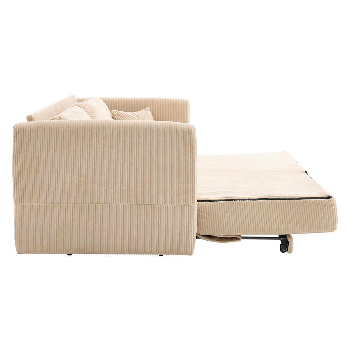 SCHLAFSOFA DE-35218 multifunktional umwandelbar Beige - Beige, Textil (88/84/182cm) - ComfortXL