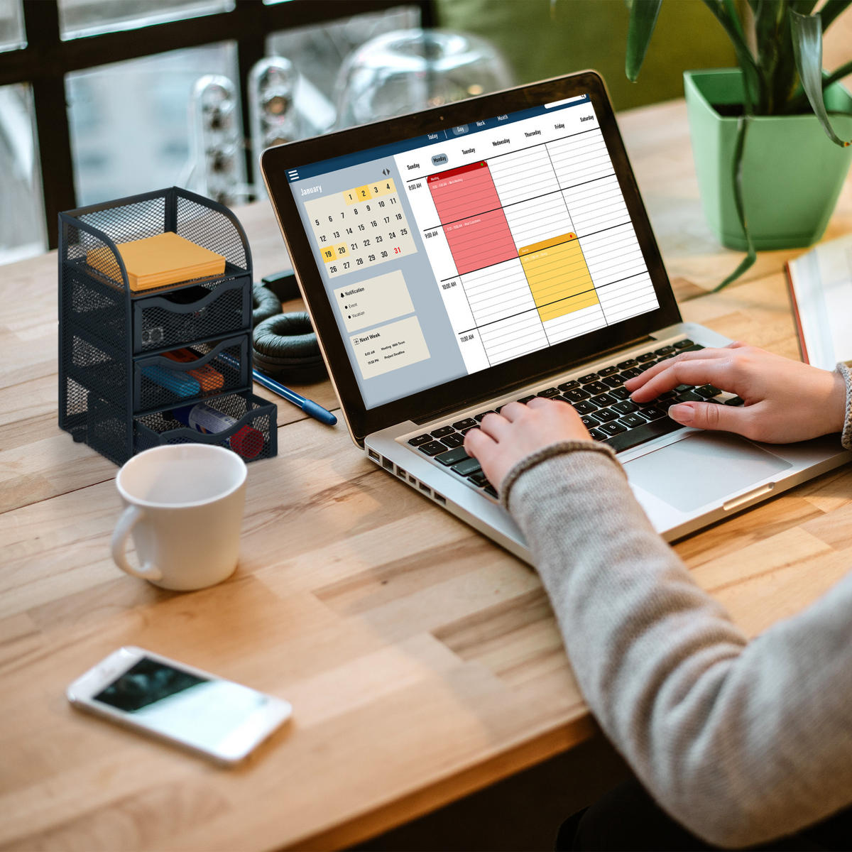 Anthrazit, Metall (13/12.5/21cm) - Relaxdays