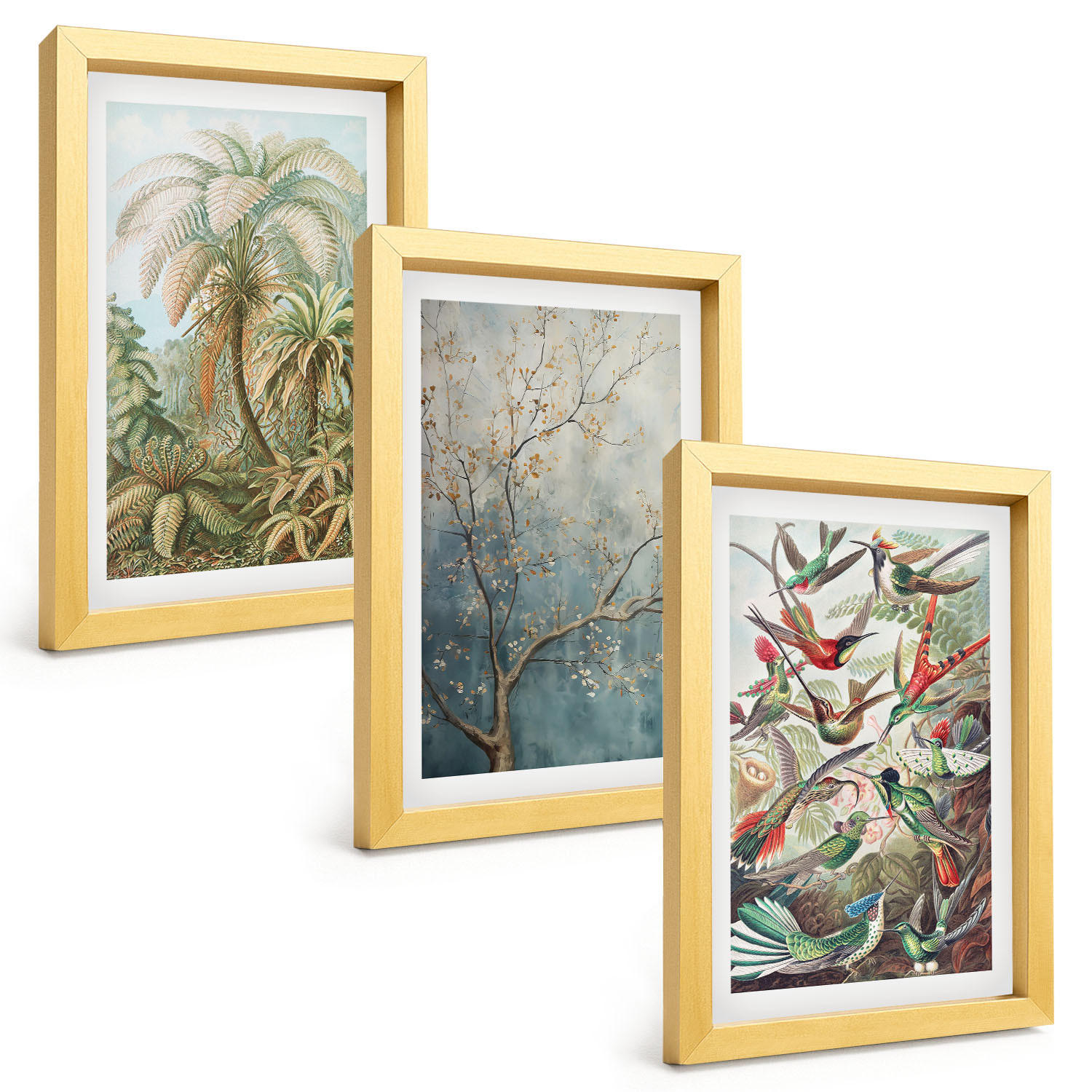 Tulup Bilder Gold 20x30 cm