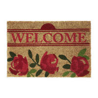 KOKOS-FUßMATTE - Multicolor, Kunststoff/Textil (60/40cm) - Relaxdays