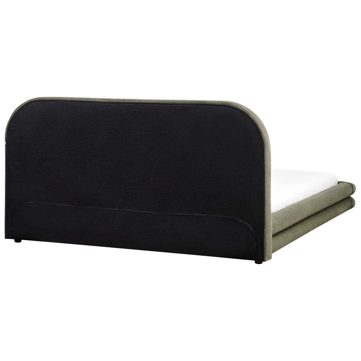 POLSTERBETT mit Lattenrost 180x200 cm Grün Lavardens - Grün, Textil (180/200cm) - Beliani