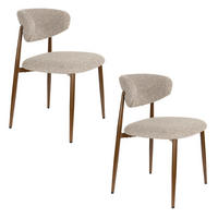 ESSZIMMERSTUHL Noor Taupe - 2 er Set - Taupe, Kunststoff (51/77.5/53cm) - Housecraft Living