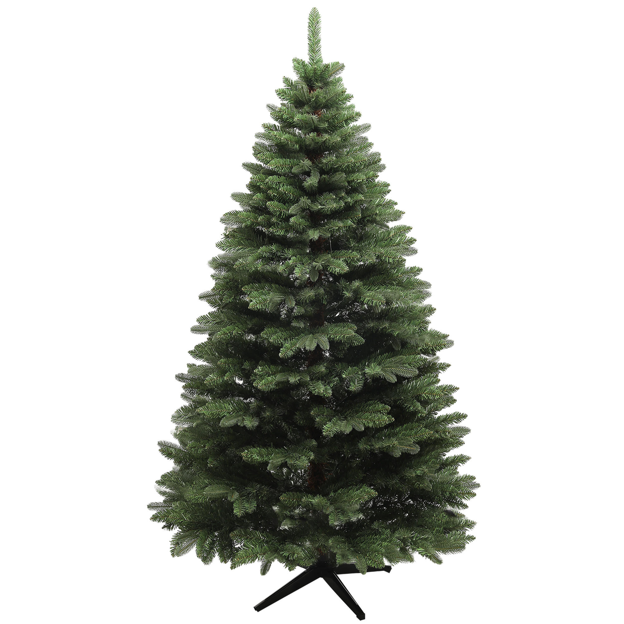 WEIHNACHTSBAUM DE-41540 180 cm, flammhemmend, Metallbasis Grün - Grün, Kunststoff (180cm) - ComfortXL