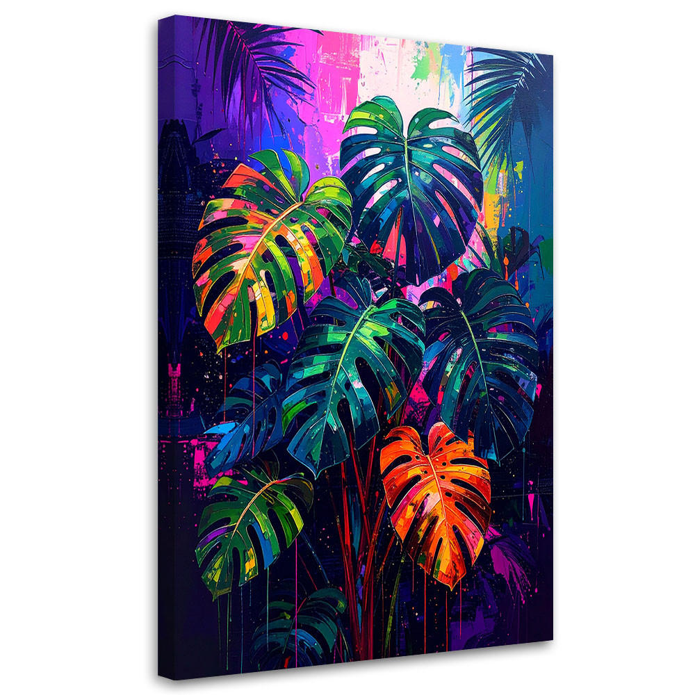 Feeby Leinwandbild Mehrfarbig 40x60 cm