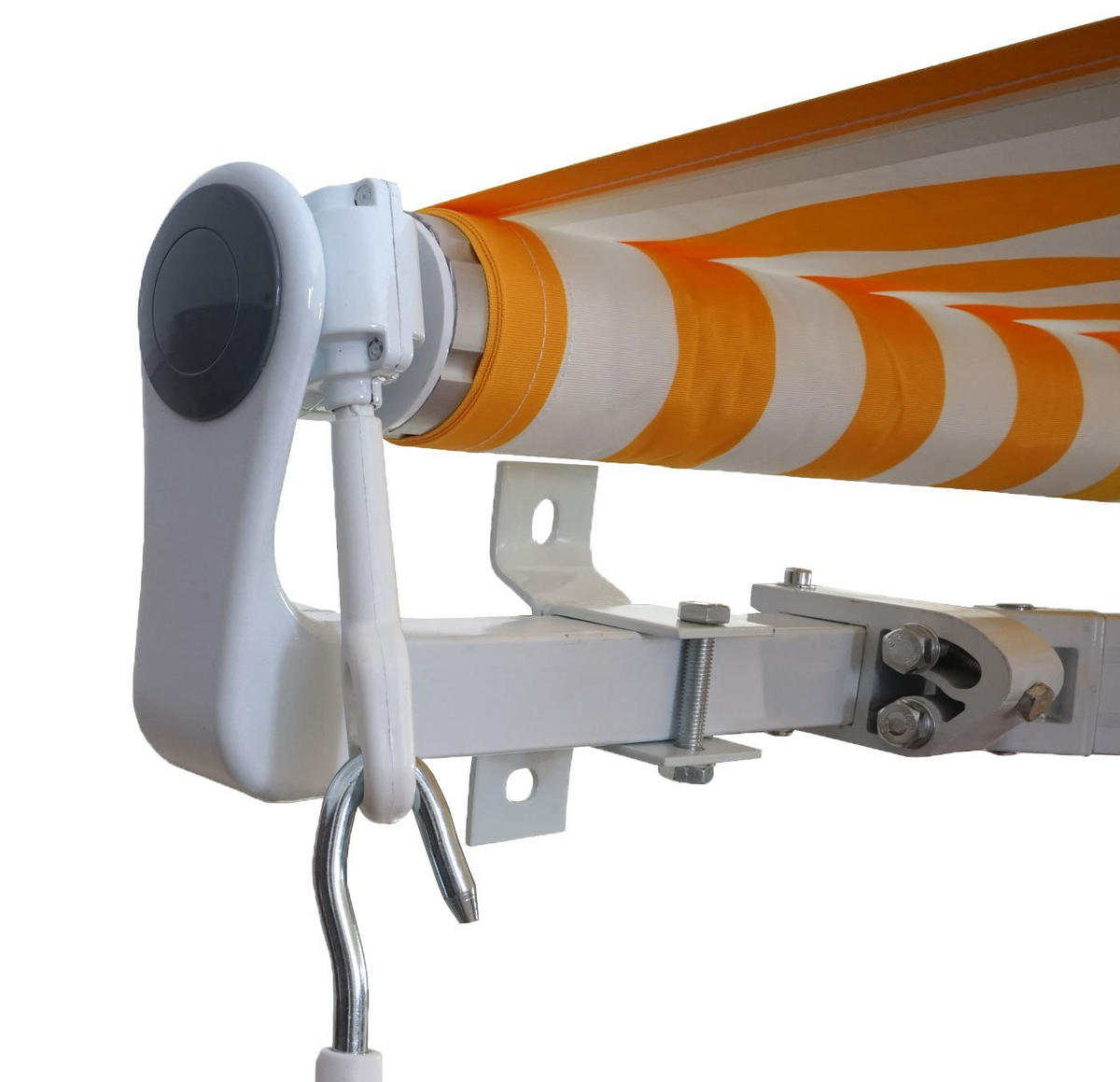 ALU-MARKISE Cremeweiß - Weiß, Textil (500/18/300cm) - MCW