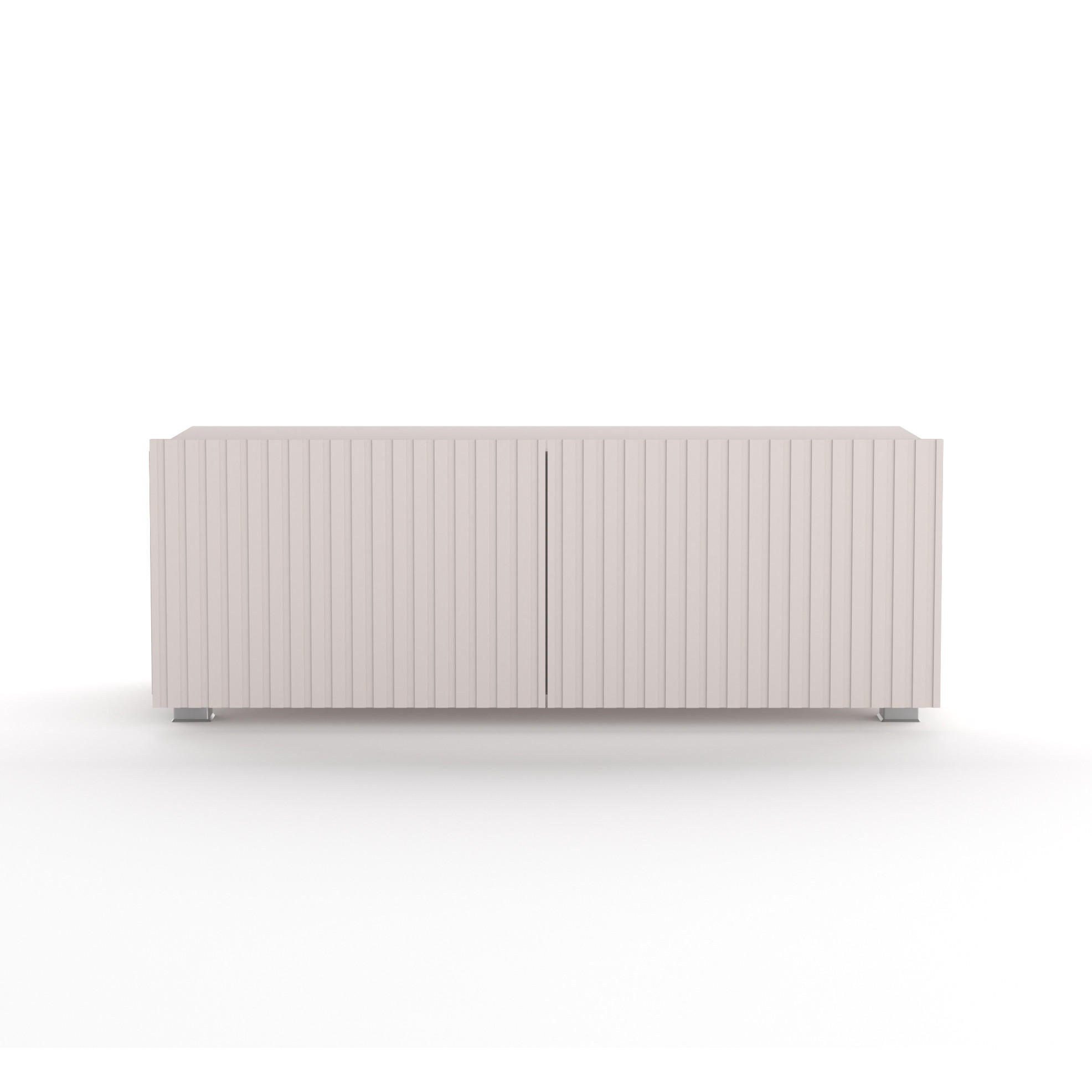 LOWBOARD Kavell mit 2 Türen, 100 cm, stehend/hängend, kaschmir - Kaschmir, Holzwerkstoff (100/37.5/43cm) - Beautysofa