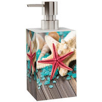 SEIFENSPENDER Bath Salts - Türkis, Kunststoff (8/16/8cm) - Sanilo