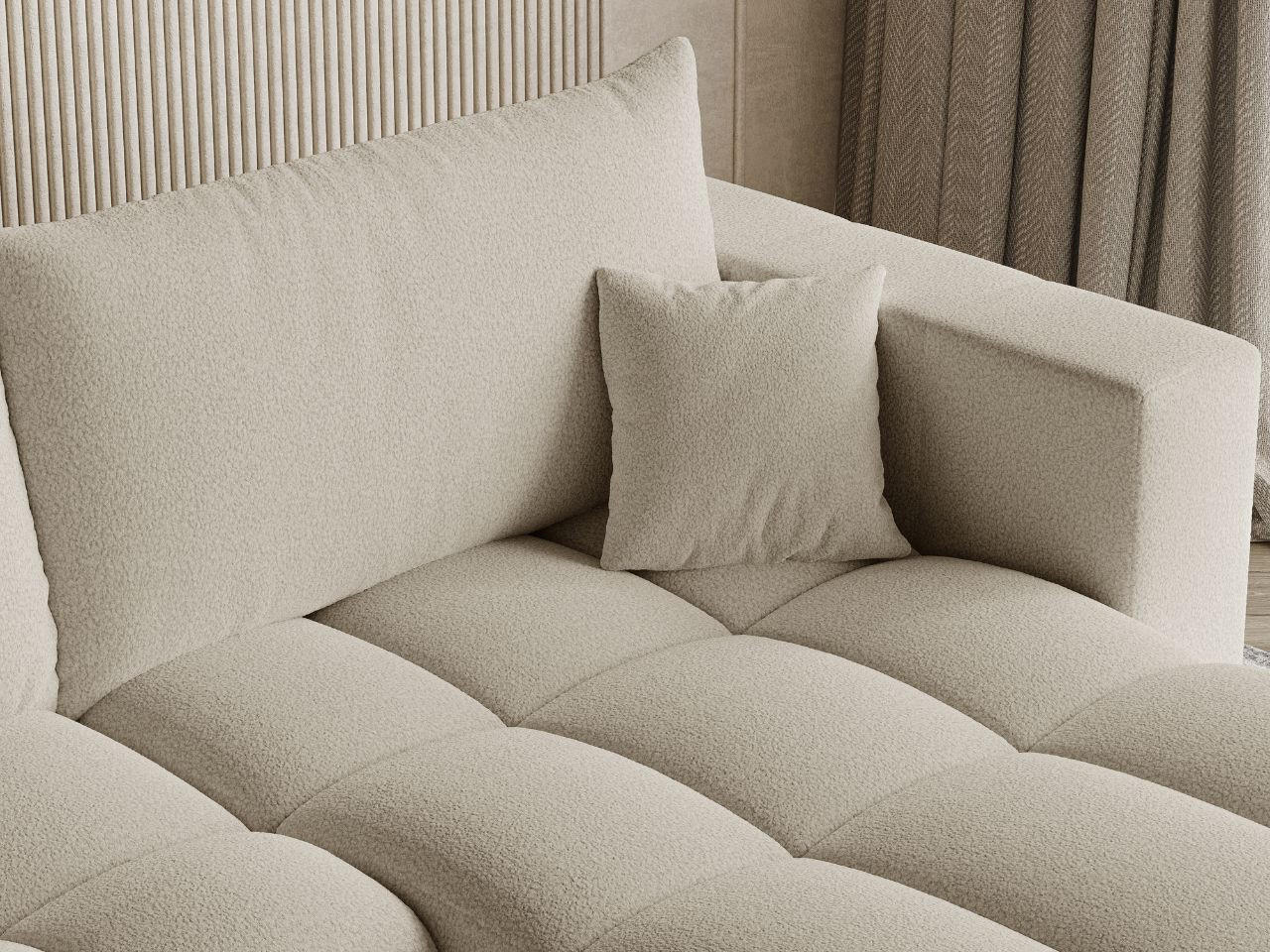 Graingold Ecksofa Beige 270x148 cm