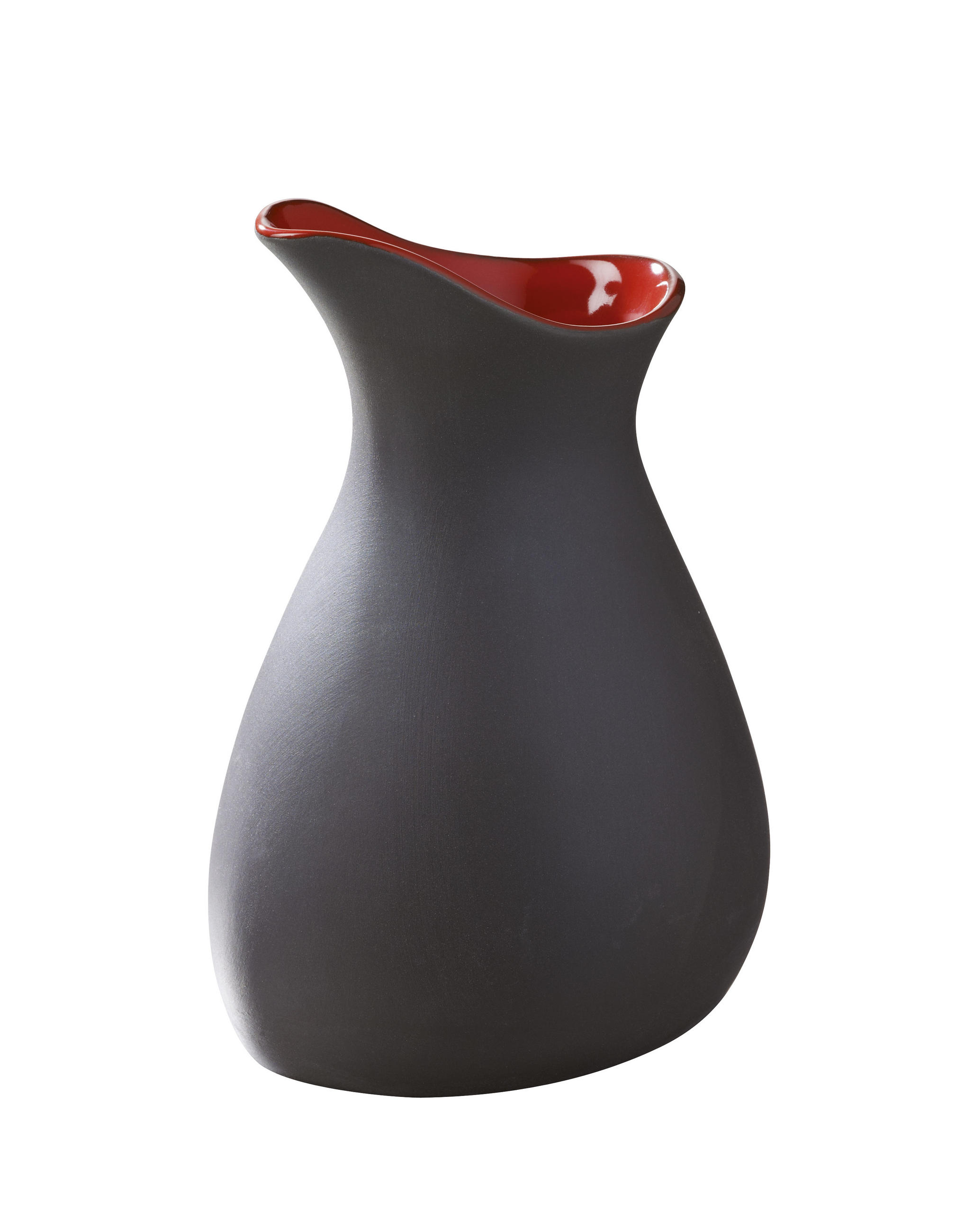 Revol Porcelaine France Karaffe/ Schiefer, Rot