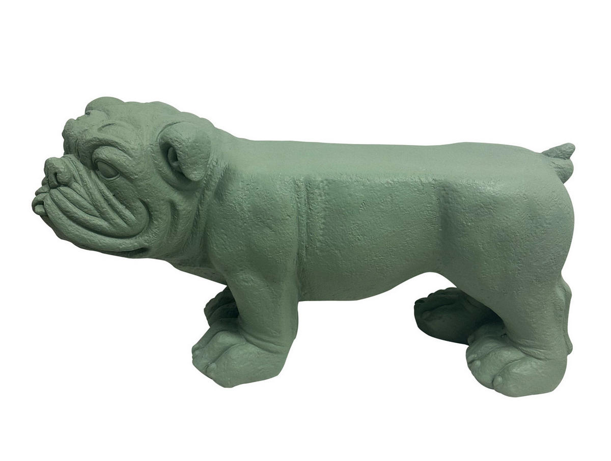 HOCKER Dog 76/31/43 cm - Grün, Kunststoff (31/43/76cm) - Leitmotiv
