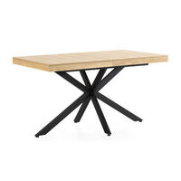 ESSTISCH Genova in Eiche, 140-180 cm - Eichefarben, Holzwerkstoff (80/140/75cm) - VS Venta-stock