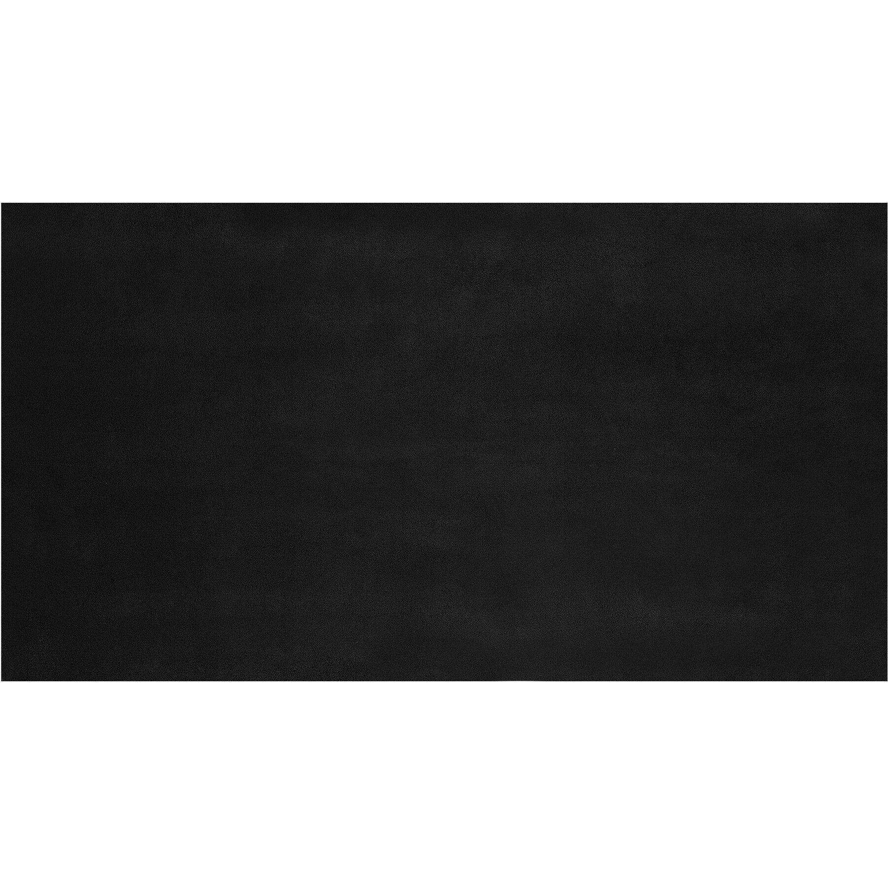KURZFLORTEPPICH Soft Zone,rutschfeste Unterseite,schwarz - Schwarz, Kunststoff (110/60cm) - tectake